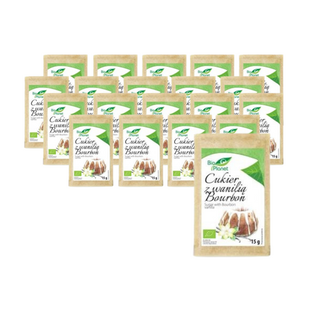 PACHET 20 x Zahăr de vanilie bourbon BIO 15 g