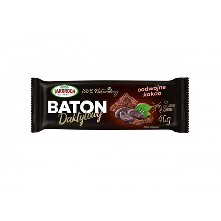Baton daktylowy podwójne kakao 40 g - PREMIUM