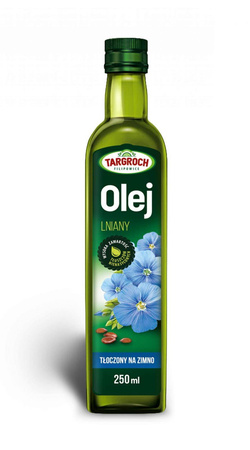 Olej Iniany - Tłoczony Na Zimno 250 ml